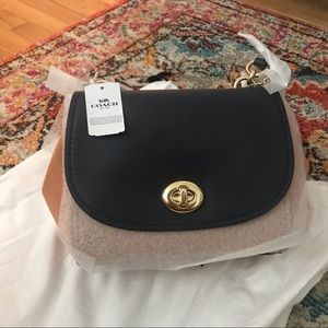 NWT Coach Faye carryall in colorblock F28178